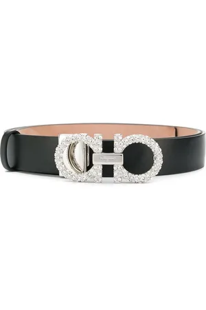 Salvatore Ferragamo Embellished Gancini belt