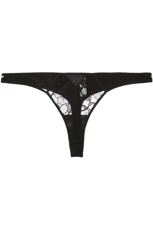 FLEUR DU MAL Magnolia Lace thong