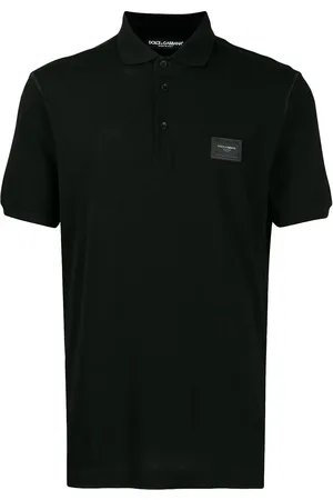 Dolce & Gabbana Logo-tag piqu?? polo shirt