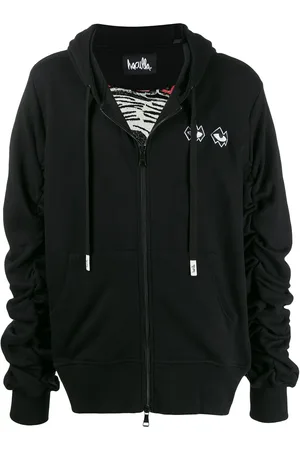 HACULLA Embroidered detail hoodie