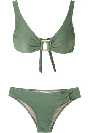 AMIR SLAMA Metallic embellishments bikini set