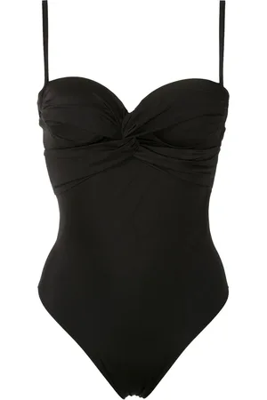 Brigitte Twisted detail swimsuit