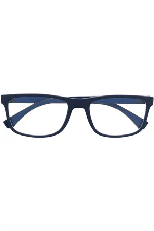 Buy Emporio Armani Blue Square Sunglasses for Women Online @ Tata CLiQ  Luxury