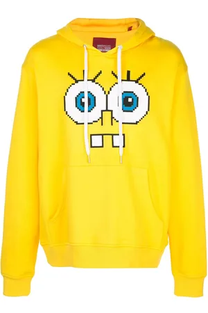 MOSTLY HEARD RARELY SEEN Snaggle Teeth motif hoodie
