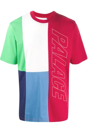 PALACE Flaggin colour-block T-shirt