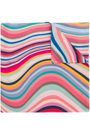 Paul Smith Wave stripe scarf