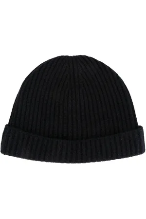 N.PEAL Ribbed-knit cashmere beanie