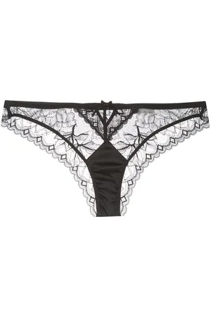 FLEUR DU MAL Gardenia lace tanga