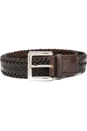 Scarosso Braided buckled belt