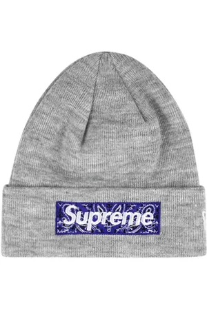 Supreme X New Era Box Logo knitted beanie