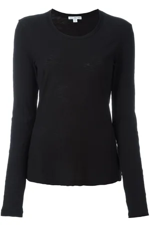 James Perse Round neck longsleeved T-shirt
