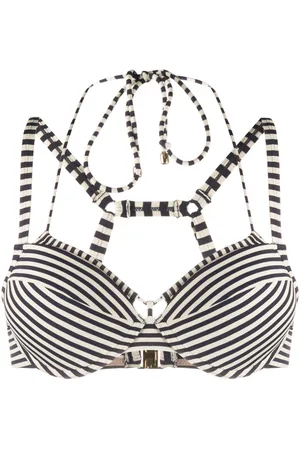Marlies Dekkers Striped push-up bikini top