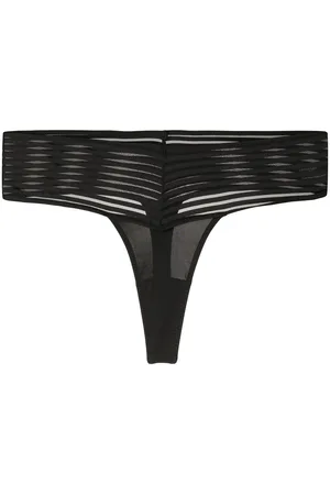 MAISON CLOSE Striped thong