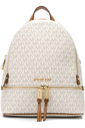 Michael Kors Medium Rhea logo-print backpack