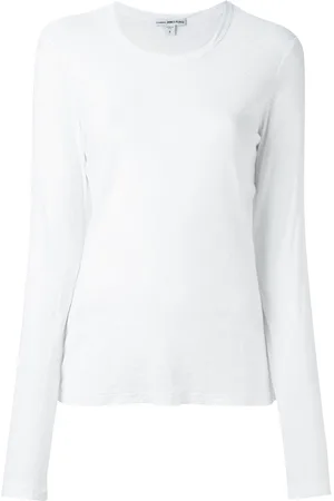 James Perse Round neck longsleeved T-shirt