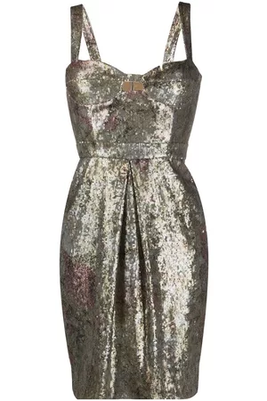 Burberry Women Mini Dresses - Sequinned mini dress