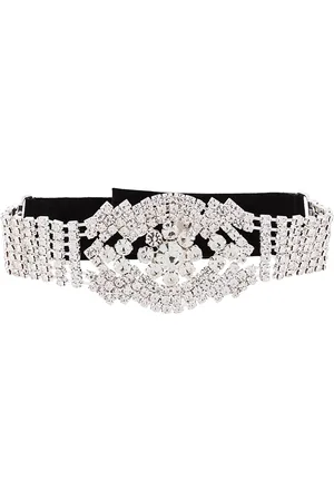 Manokhi Rhinestone choker necklace