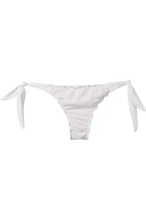 AMIR SLAMA Ruffled trim bikini bottom