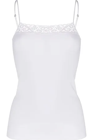 Hanro Moments lace-trimmed camisole top