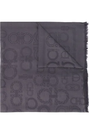 Salvatore Ferragamo Gancini jacquard scarf