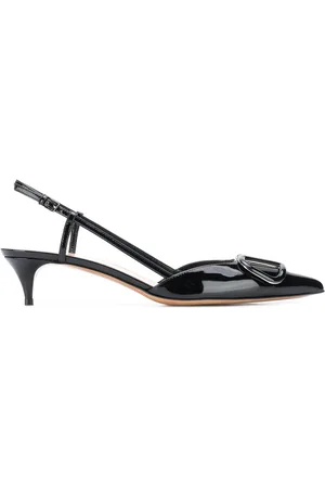 VALENTINO GARAVANI 40mm VLogo Signature slingback pumps
