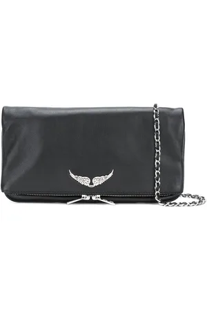 Zadig & Voltaire Foldover zipped clutch