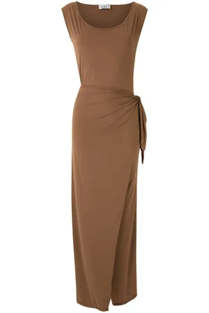 AMIR SLAMA Tied maxi dress