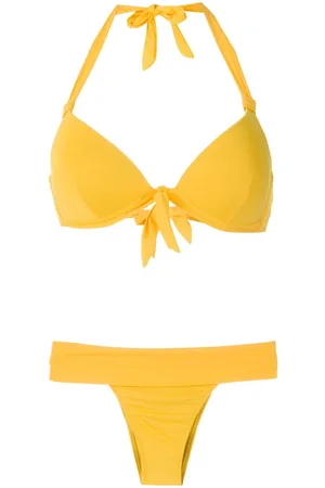 AMIR SLAMA Triangle top bikini set