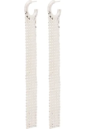 Paco rabanne Pixel chainmail earrings