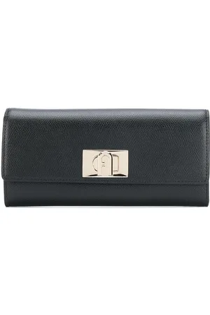 Furla 1927 grained-effect wallet