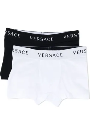 Versace logo-waistband Set Of Three Boxer Shorts - Farfetch