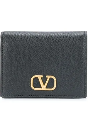 Valentino Garavani Vlogo Leather Card Case