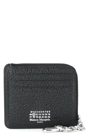 Maison Margiela Four-stitch zipped cardholder