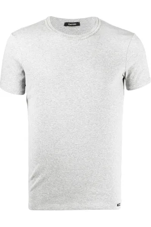 Tom Ford Logo patch crew neck T-shirt