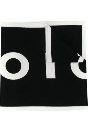 Paco rabanne Logo-print two-tone scarf