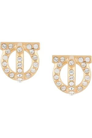 Salvatore Ferragamo Gancini-motif earrings
