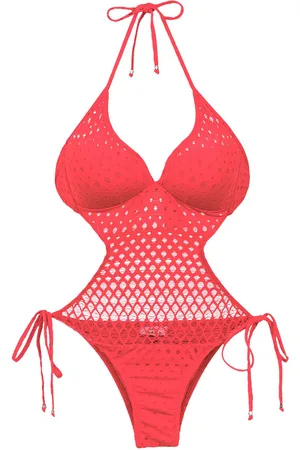 AMIR SLAMA Cut out detail swimsuit