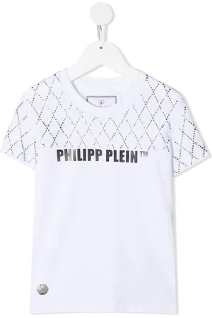 Philipp Plein Rhinestone-embellished short sleeved T-shirt