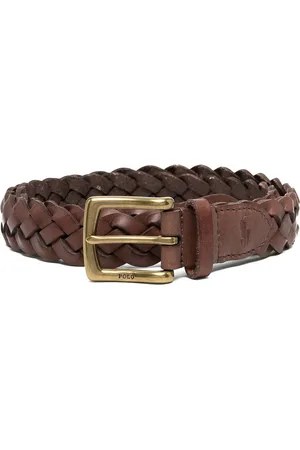 Polo Ralph Lauren Canvas Triple Horse D Ring Belt