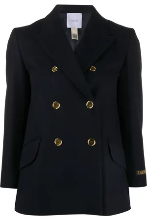 Patou Long sleeve double breasted blazer