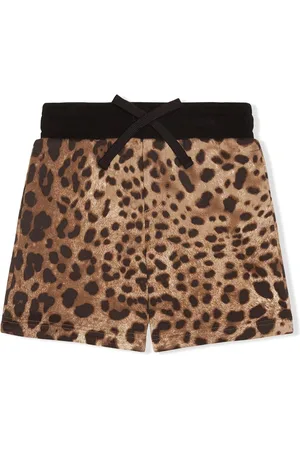Dolce & Gabbana Leopard pattern shorts