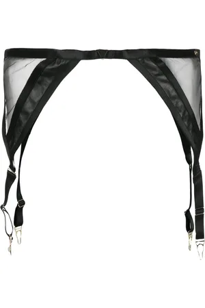 Something Wicked Mia semi-sheer suspenders