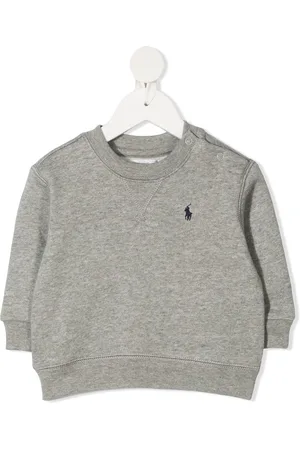 Ralph Lauren Logo embroidered crew neck sweatshirt