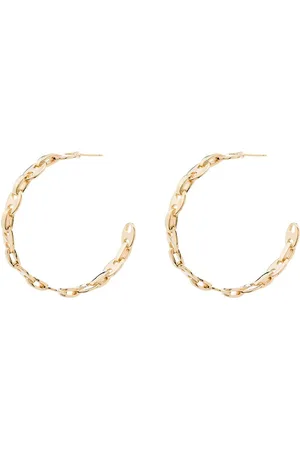 Paco rabanne Chain-link hoop earrings