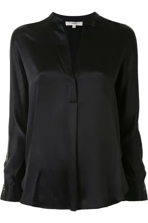 Vince Silk v-neck blouse