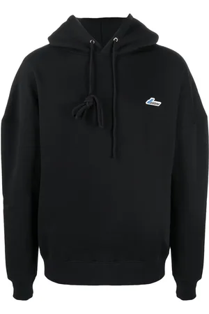 We11 Done Dropped shoulder hoodie