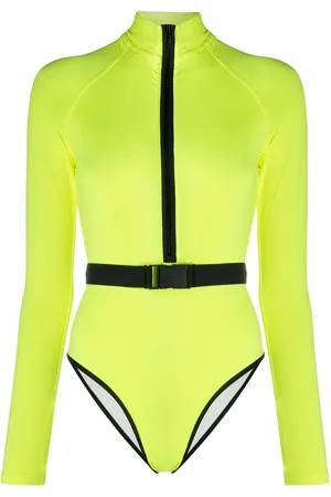 Noire Swimwear Long-sleeve one-piece swimsuit