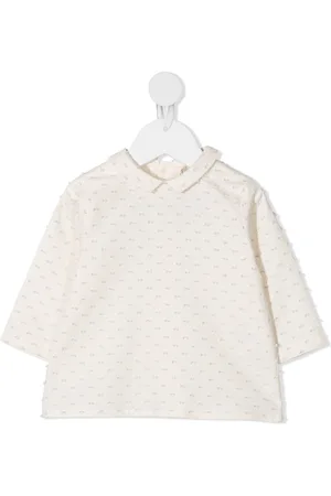 LA STUPENDERIA Textured stitched cotton sweatshirt