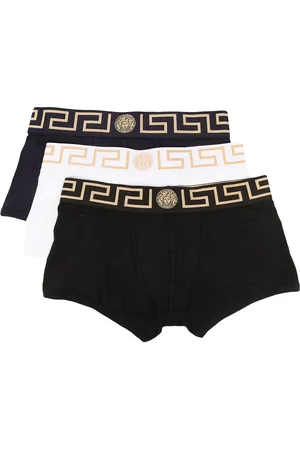 VERSACE Greca-waistband boxers