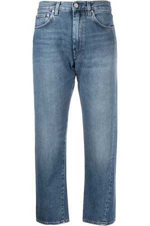Totême Original twisted seam cropped jeans